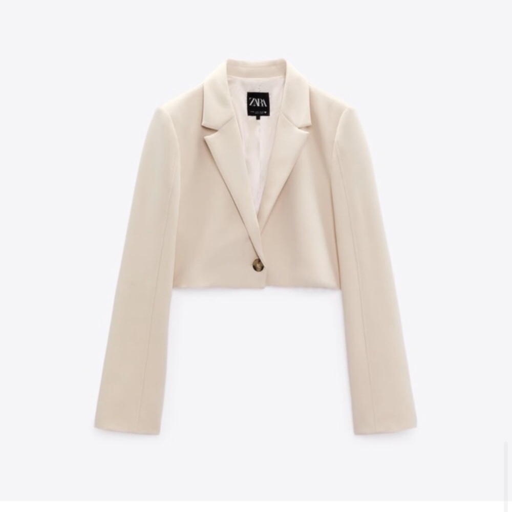 Zara Cropped blazer